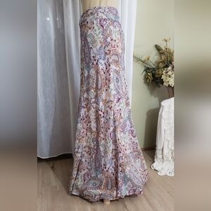 Multi colors Paisley Skirt